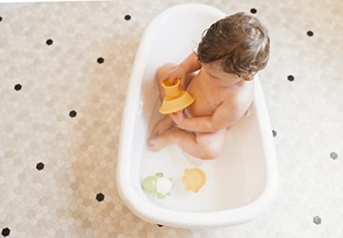 Regalo Baby Basics 3-in-1 Grow with Me Bath Tub, Award Winning Brand, Adjustable As Your Baby Grows, Includes Foam Padded Air Mesh Sling, Drying Hook, - Image 5