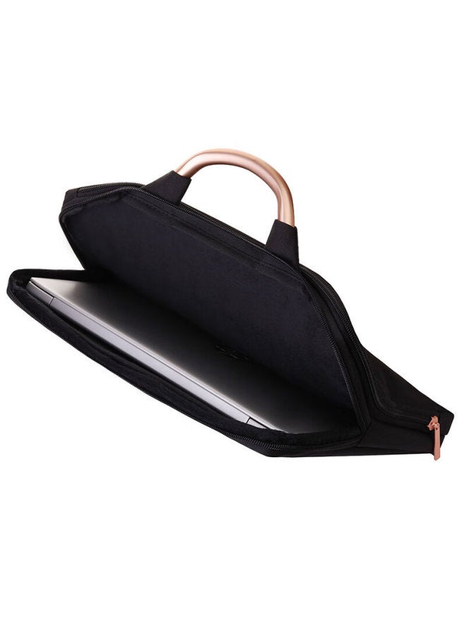Lexon Business Ultra-Thin Laptop Bag For Women, Double-Layer Handbag, Notebook 15.6-Inch Briefcase - Image 2