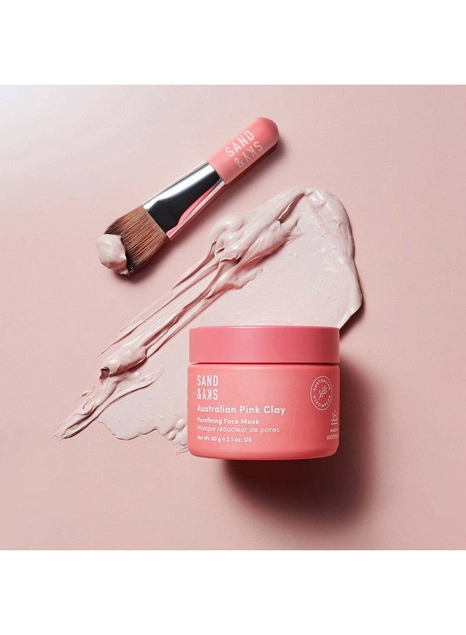 Sand & Sky Australian Pink Clay Porefining Mask For Blackheads. Evens Skin Tone. - Image 3