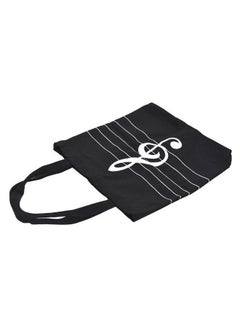 Generic Musical High Notes Pattern Tote Bag 