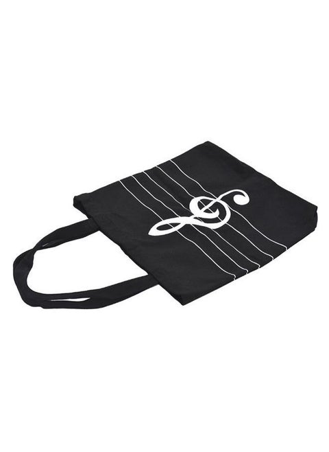 Musical High Notes Pattern Tote Bag