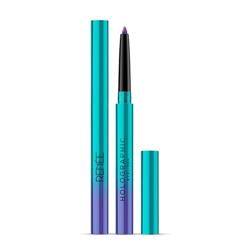 RENEE Holographic Eyeliner Smudgeproof Longlasting Easy Glide Quickdrying Formula With Monochrome Effect Intense Color Payoff Infused With Vitamin E 01 Earth - Image 3
