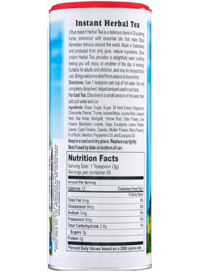 Olbas Herbal Tea 7 Ounce 3 Per Case, Swiss Herbal Blend with 20 Soothing Herbs & Essential Oils, Sore Throat and Stress Relief Tea, Warming Comfort, Calms Stomach, Power to Breathe - Image 2