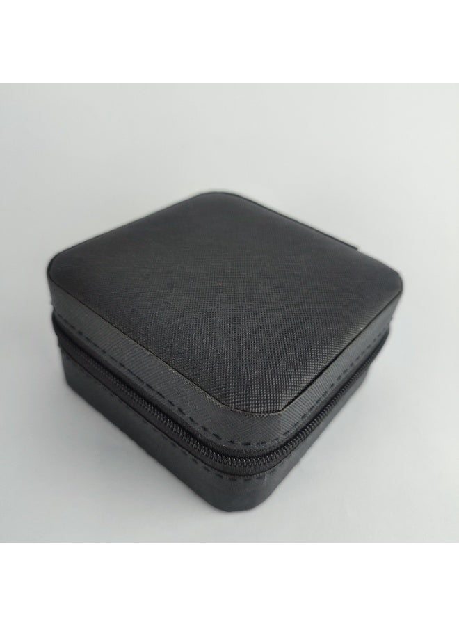 Zippered Jewelry Organizer Box – Inner Compartments & Travel-Friendly - Image 3
