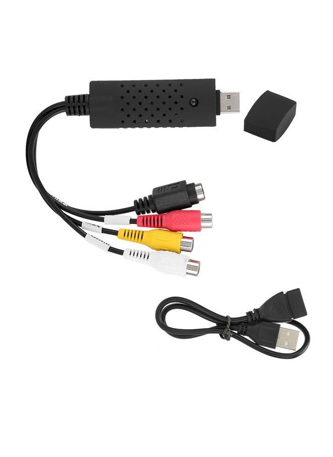 Thoraya - USB2.0 Video DVR Video Capture Card Converter Fast Recorder Audio Adapter for PC/DVD - Image 1