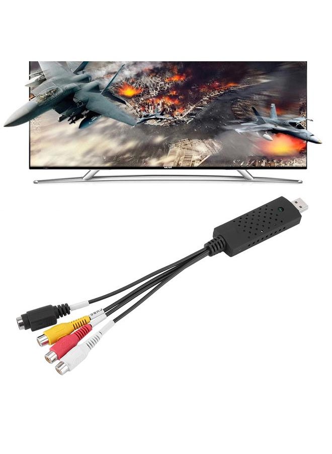 Thoraya - USB2.0 Video DVR Video Capture Card Converter Fast Recorder Audio Adapter for PC/DVD - Image 1