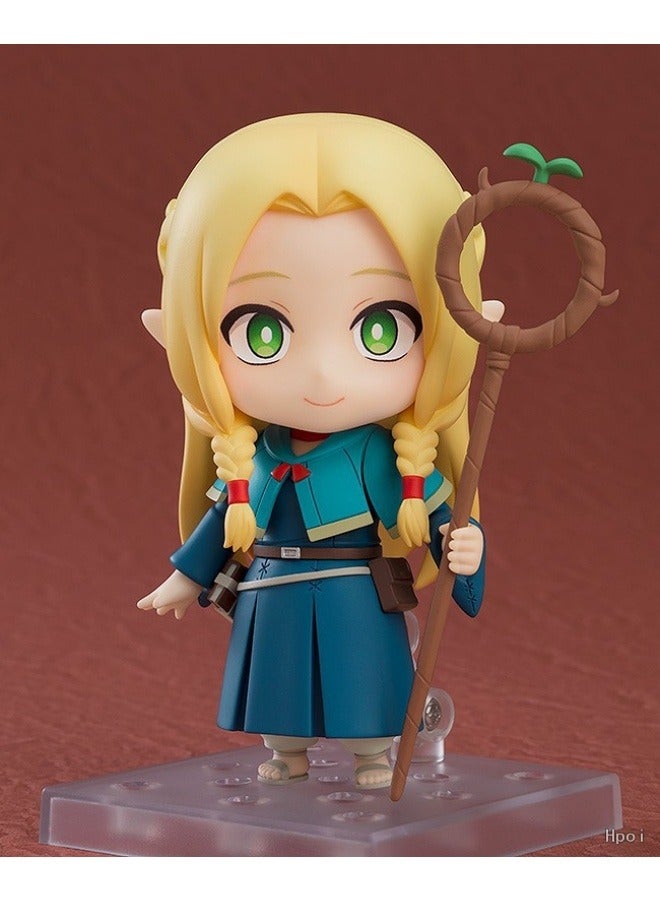 عام لذيذ في زنزانة مارسيل المنقولة دمية نموذج الديكور مارو هيل سطح المكتب الديكور لعبة هدية للعائلة والأصدقاء - Image 1