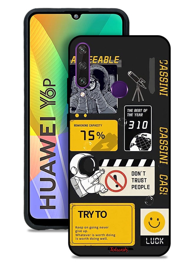 Tolwak Huawei Y6p Protective Case Cover Astronaut Agreeable - Image 1