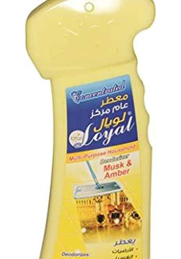 LOYAL Concentrated Household Deodorizer, Musk & Amber, 700 ml
