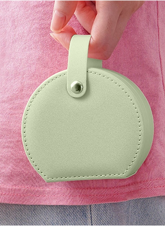 HaveDream Portable Handbag Jewelry Box, Creative Travel Jewelry Box - Light Green  - Image 4