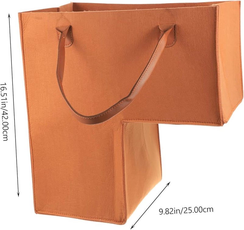 سلة غسيل قماش كبيرة السعة منظف السلالم سلة تخزين قابلة للطي بيج - Image 3