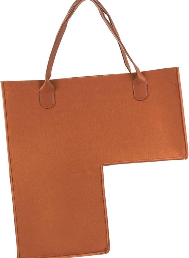 سلة غسيل قماش كبيرة السعة منظف السلالم سلة تخزين قابلة للطي بيج - Image 2