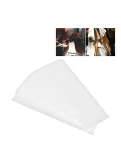 Hair Coloring Paper Strips, Reusable Professional Hair Highlighting Strips, Transparent Balayage Tools Ombre Hair Color, Suitable for Barber Shop and Home (100PCS)