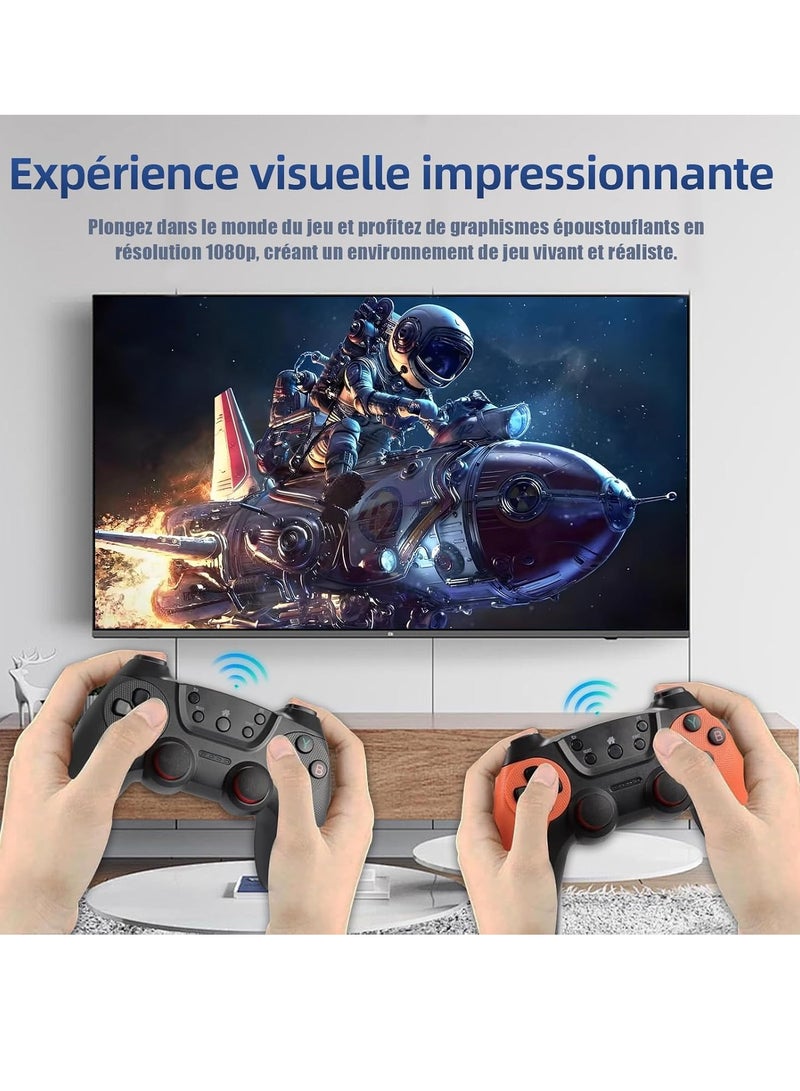 X2 Ultra Game Stick 4k 64/128/256G 35000/40000/58000 Games Retro Console UItra Game Stick HD Video Game Console Double Wireless 2.4G Controller 64G - Image 2