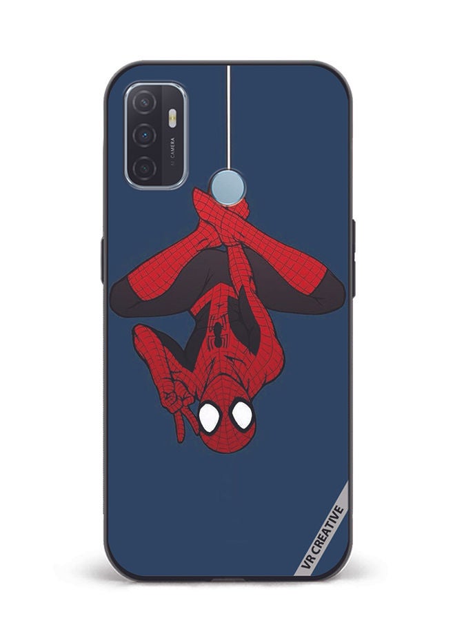VR CREATIVE Protective Case Cover For Oppo A53 Spiderman Design Multicolour - Image 1