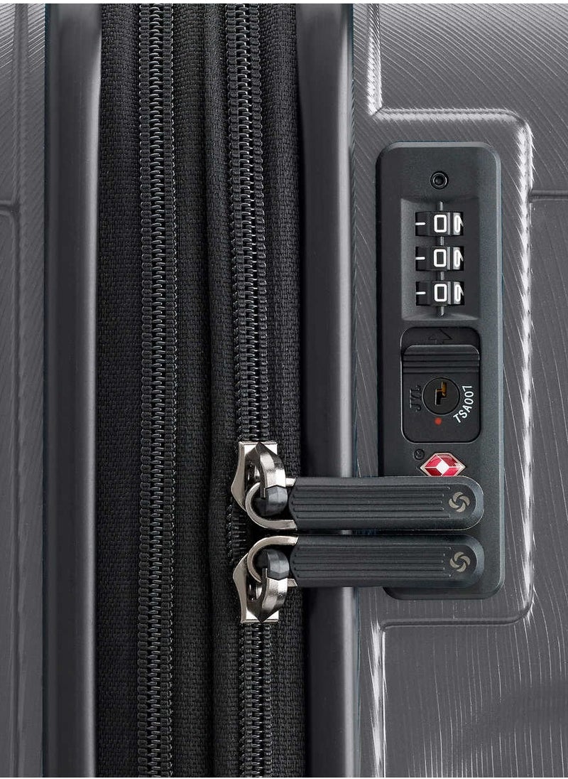 Samsonite - 3-piece Carbon Elite Expandable Hardside Luggage Set with TSA Lock And 360 Degree Spherical Wheels - Image 1