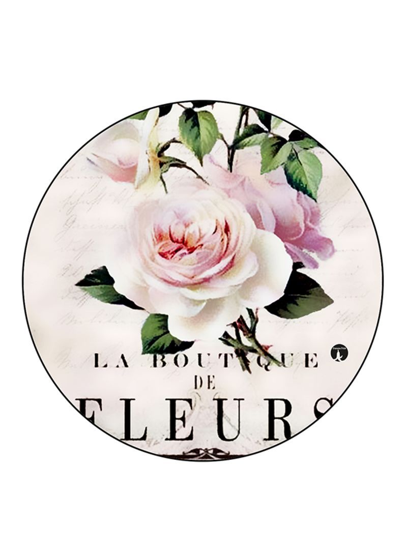 RKN Flowers Printed Mouse Pad  Multicolour