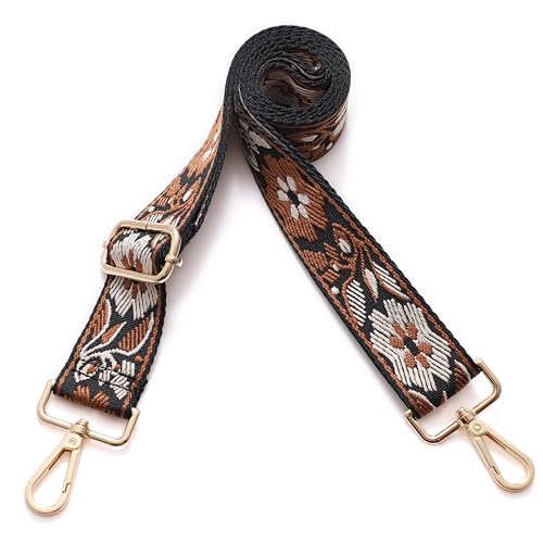 S-Jacorry Purse Strap replacemnet Crossbody Bag Women Wide Adjustable Canvas Cute Shoulder Strap Replacement Belt - Image 2