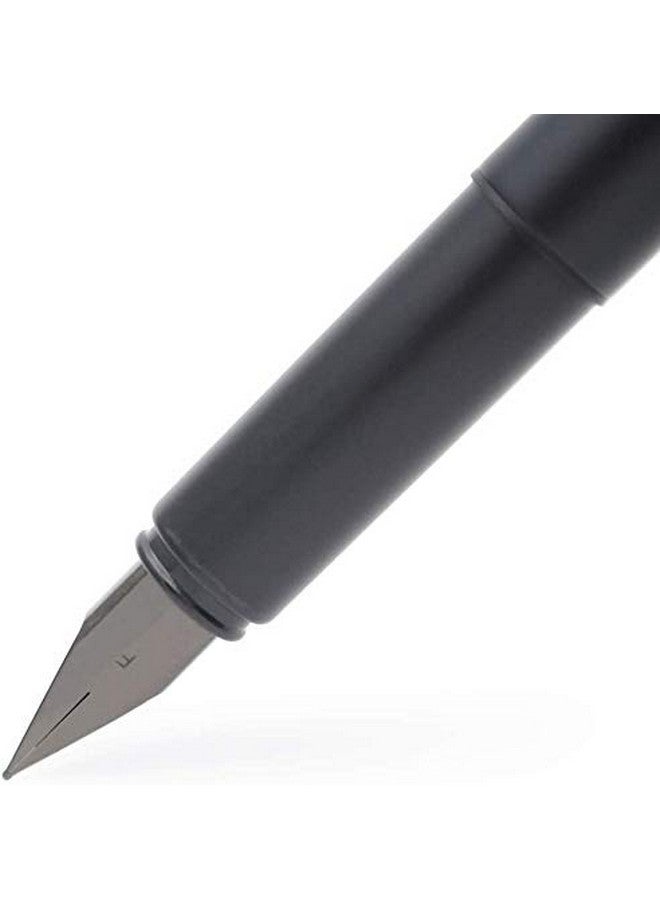 Gold Leaf Jinhao 35 Series Fountain Pen (Matte Black, Fine Nib 0.5Mm) - Image 2