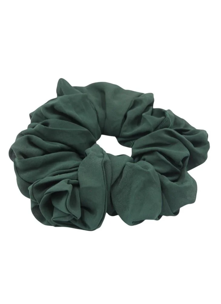 دىدانيالا D'Daniela - Elastic Volumizing Hijab Scrunchie Tie Bun - Forest Green