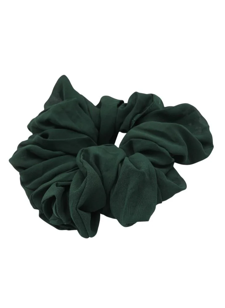 دىدانيالا D'Daniela - Elastic Volumizing Hijab Scrunchie Tie Bun - Forest Green