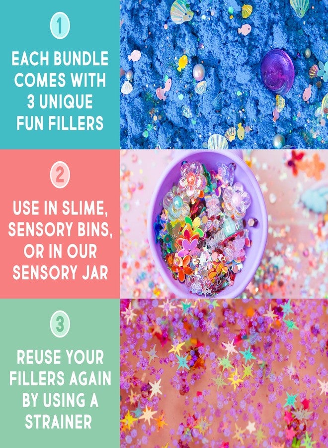 Glo Pals Fun Fillers 3 Pack Sensory Play Accessories - Sensory and Mini Toys for Kids - Bulk Party and Little Toys for Sensory Bins, Gift Bag Stuffers, and Party Favors - Epic Adventure - Image 2