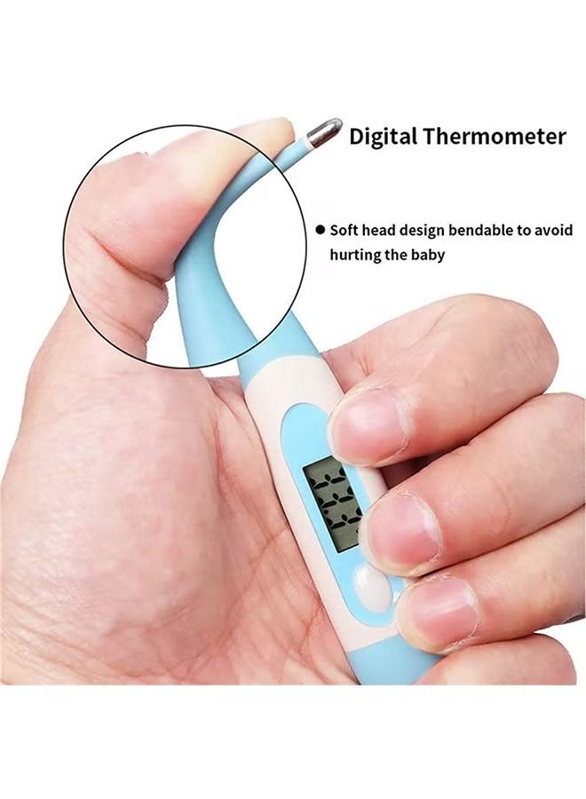 أوريتي 13 قطعة الرعاية الصحية للأطفال ومعدات الاستمالة-أزرق - Image 5