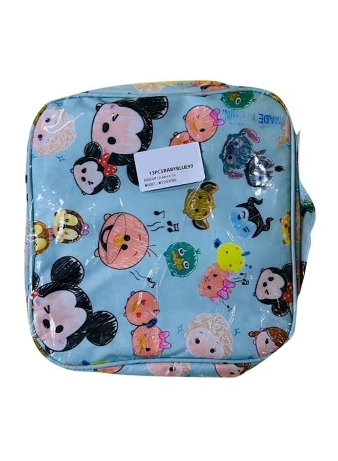 أوريتي 13 قطعة الرعاية الصحية للأطفال ومعدات الاستمالة-أزرق - Image 2