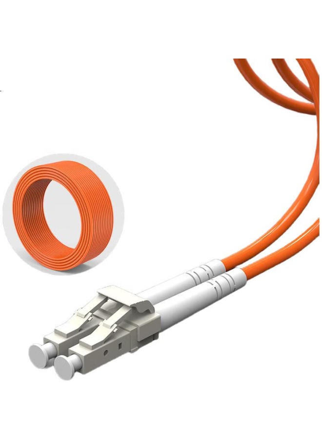 Timon Telecom-Grade Fiber Optic Patch Cable, Sc-Sc (Upc), Gigabit Multi-Mode Dual-Core Transceiver Pigtail, Low Zero Halogen Environmentally Friendly Home Fiber Optic Cable, 3 Meters, Tm-Gmm - Image 2