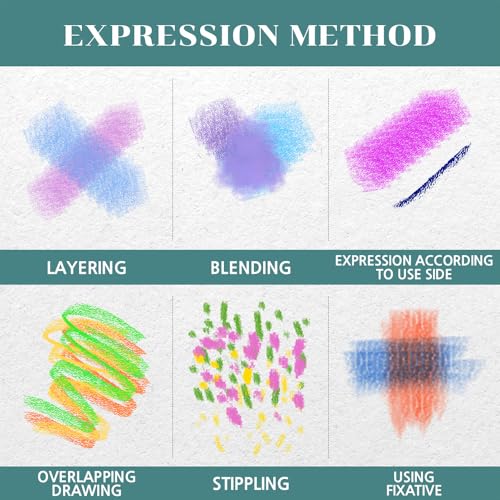 Hashi HA SHI Soft Chalk Pastels, 48 colors with additional 2pcs, Non Toxic Art Supplies, Drawing Media for Artist Stick Pastel for Professional, Kids, Beauty Nail Art, Pan Chalk Pastels - Image 5