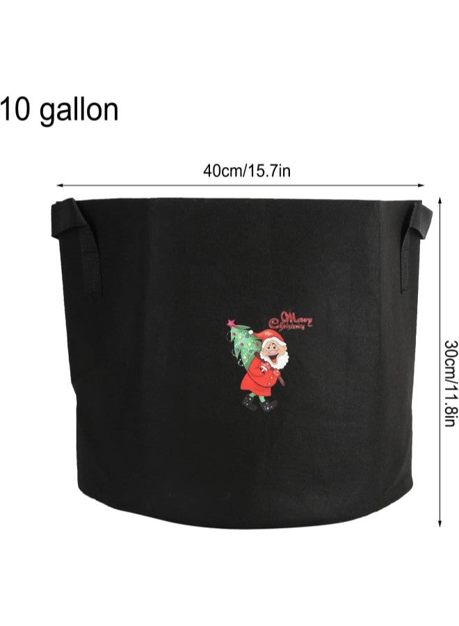 klarako 4PCS Planting Bag Plant Grow Container Garden Plant Grow Bag Non Woven Vegetable Flower Pot Planter(10 gallon)  - Image 2
