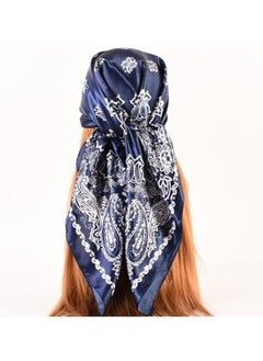 Oasisgalore 4 Pcs 90x90cm Satin Square Scarves, Silk Like Neck Scarf for Women Girl  - Image 5