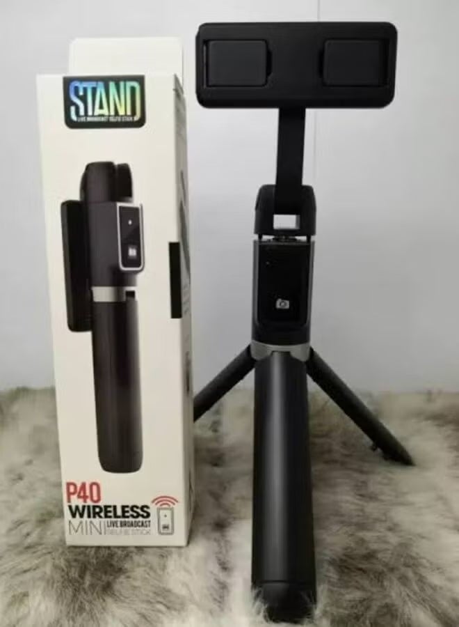 Stand Selfie Stick Tripod Stand Smart Remote Control Cell Phone Live Broadcast Portable - Image 3