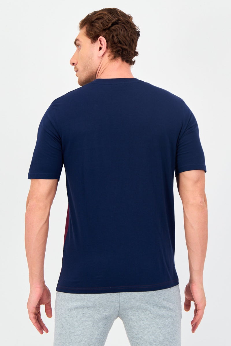 FILA Men Sportswear Fit Short Sleeve Outdoor T-Shirt, Multicolor - Image 2