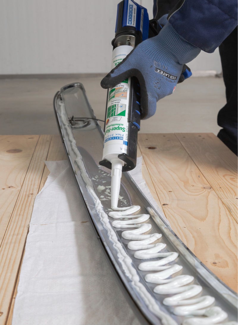 WEICON Flex 310 M 290ml grey Super-Adhesion MS-Polymer very high initial adhesion - Image 2