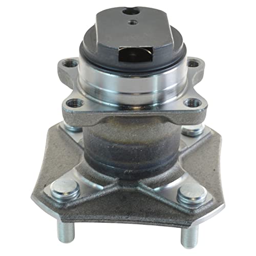 TRQ Rear Driver or Passenger Side Wheel Bearing and Hub Assembly Compatible with 200711 Nissan Versa with 4 Wheel ABS Brakes 2012 18 S 2012 SL - Image 3