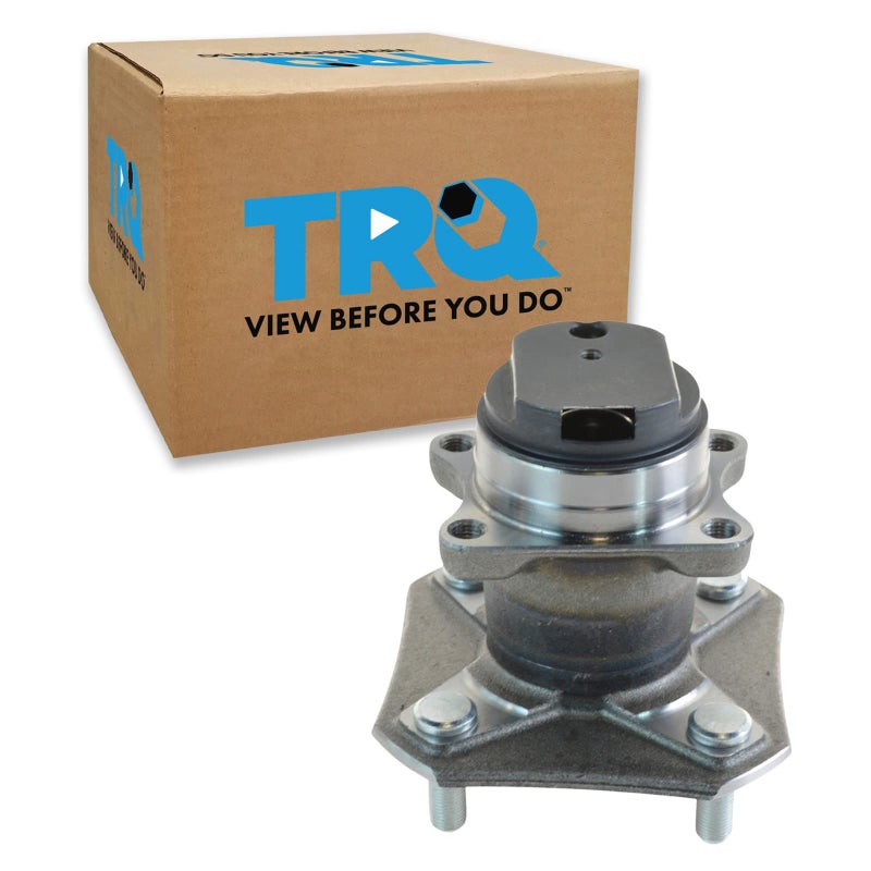 TRQ Rear Driver or Passenger Side Wheel Bearing and Hub Assembly Compatible with 200711 Nissan Versa with 4 Wheel ABS Brakes 2012 18 S 2012 SL - Image 2