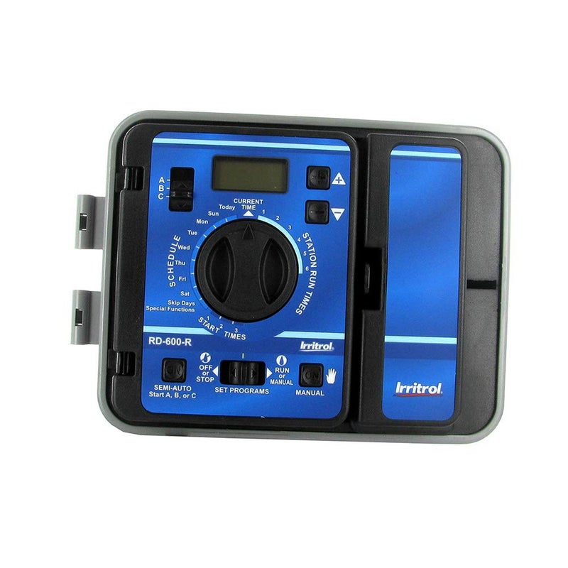 Irritrol RD600EXTR Rain Dial 6 Station Outdoor Irrigation Controller