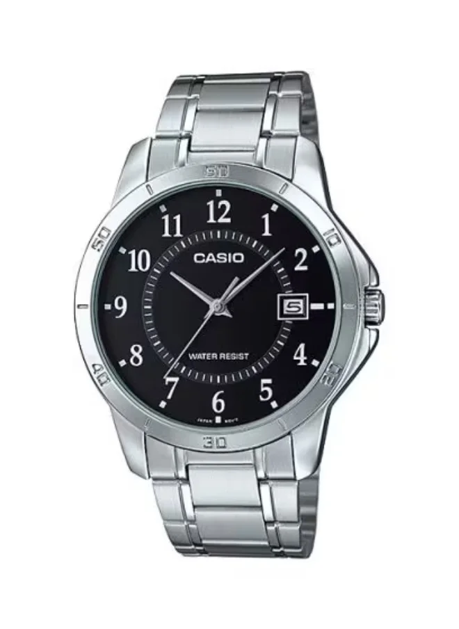 CASIO Men's Stainless Steel Analog Watch MTP-V004D-1B - 41.5 mm