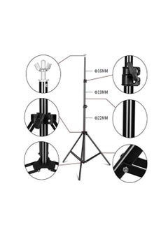 COOLBABY 2x2M Backdrop Support System Kit with Carry Bag for Photography Photo Video Studio,Photography Studio - pzsku/Z5E4201CCA1D154E20C94Z/45/_/1675405198/0a0f1f07-e48b-4d52-8a80-302e8e615878