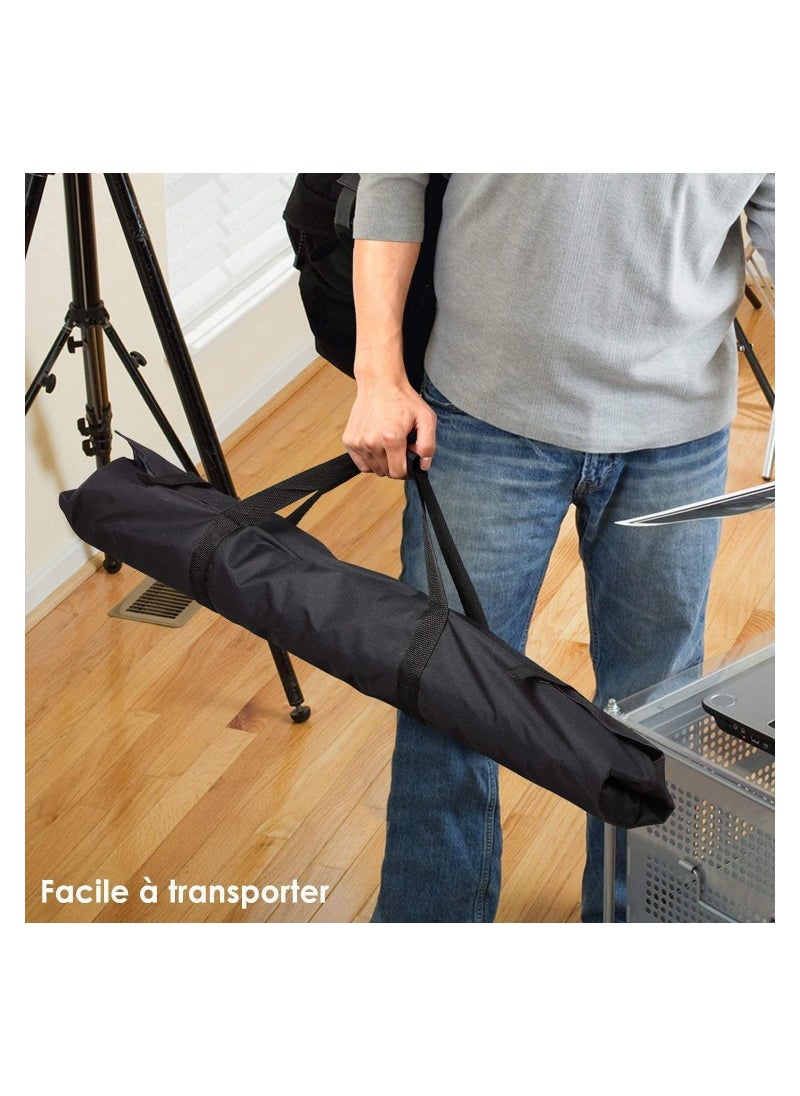 COOLBABY 2x2M Backdrop Support System Kit with Carry Bag for Photography Photo Video Studio,Photography Studio