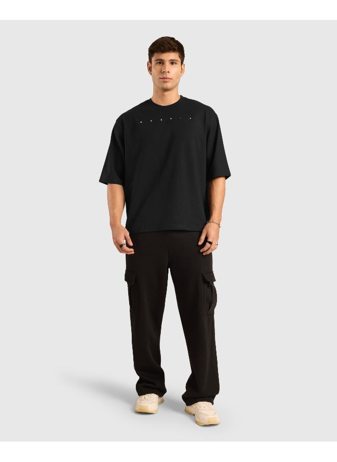 Musclemind Men's Oversized Drop Shoulder Graphic Printed T-Shirt with Long-Lasting Colour, Super Soft Anti-Pill Shape Retention Fabric Offers Quick Drying Tech, for All Day Comfort  - Image 4