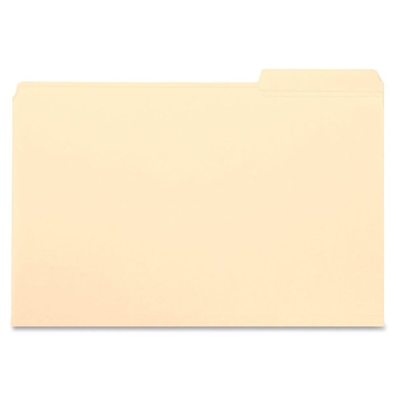 Smead File Folder, Reinforced 1/3-Cut Tab, Right Position, Letter Size, Manila, 100 per Box (10337) - Image 1