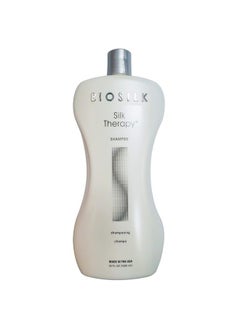 BIOSILK Biosilk Silk Therapy Shampoo and Conditioner 34oz with Two Pumps Bundle  - Image 2