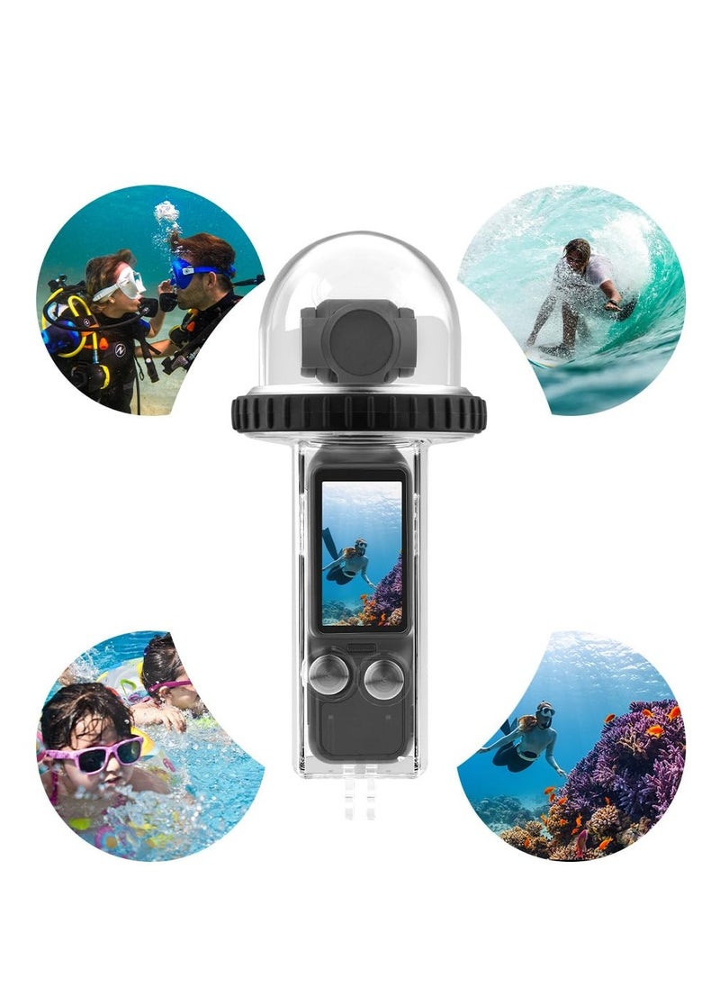 Generic - Waterproof Case Compatible with DJI Osmo Pocket 3 40M Waterproof Housing Case Dive Shell Underwater Protective Case Pocket 3 Accessories - Image 1