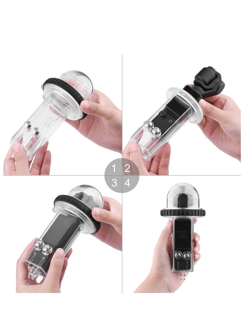 Generic - Waterproof Case Compatible with DJI Osmo Pocket 3 40M Waterproof Housing Case Dive Shell Underwater Protective Case Pocket 3 Accessories - Image 1