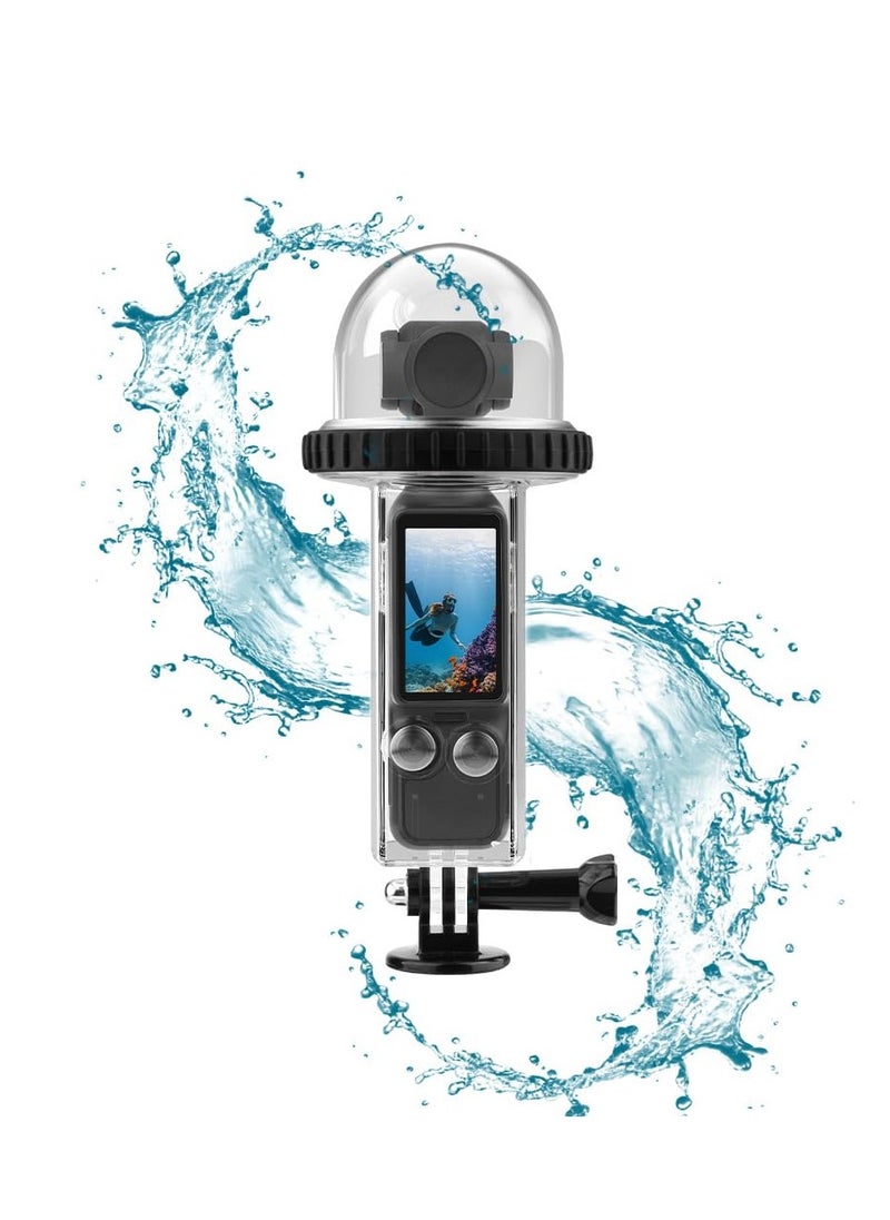 Generic - Waterproof Case Compatible with DJI Osmo Pocket 3 40M Waterproof Housing Case Dive Shell Underwater Protective Case Pocket 3 Accessories - Image 1