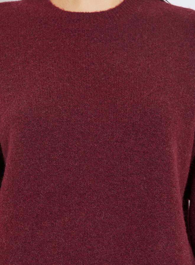 Styli Regular Fit Regular Length Sweater with Scarf - Image 3