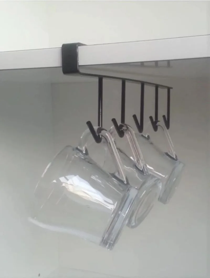 5DM In-Cabinet Cup Hanger Mug Hanger Interlocking Under-Shelf Hanger