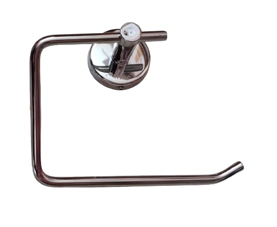 NTCD Lotus Towel Ring Chrome Finish  - Image 1